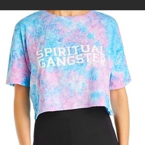 NWT Spiritual Gangster Veracruz Tie Dye Crop Top